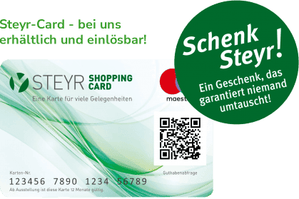 Steyr Shopping Card